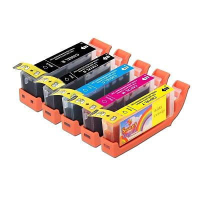 Sweet & Magical 280/281 5 Pack cartridges,Compatible for Canon Printer,Wafer or Frosting Paper