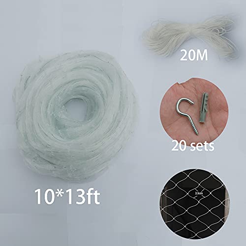 YOKMO Cat Balcony Net Cat Anti-Fall Fence Net Dog Fence Nets Transparent Nylon Pet Mesh Fence Anti-Fall Netting for Balcony Window Stairs Netting for Balcony Window Stairs（1033ft