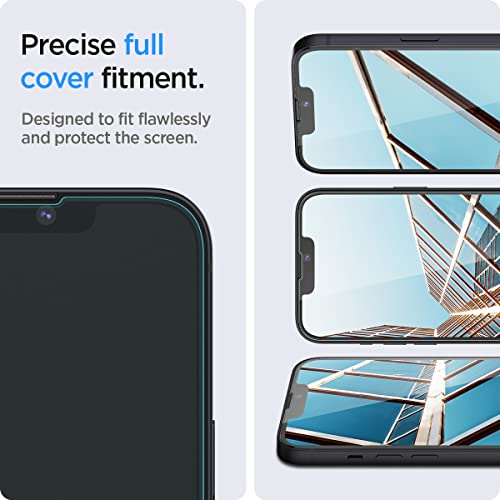 Spigen Tempered Glass Screen Protector [GlasTR EZ FIT] designed for iPhone 13 Mini - Sensor Protection / 2 Pack