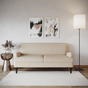 LifeStyle Solutions Landry Sofa, 70" W x 31.1" D x 33.5" H, Beige