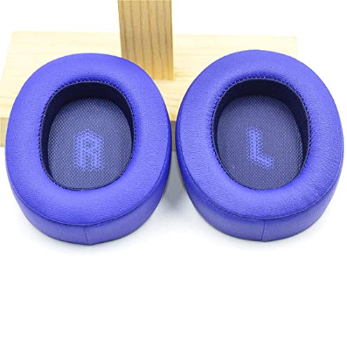 E55BT Ear Pads Replacement Earpads Ear Cushion Pads Compatible with JBL E55BT Over-Ear Wireless Headphones (Blue)