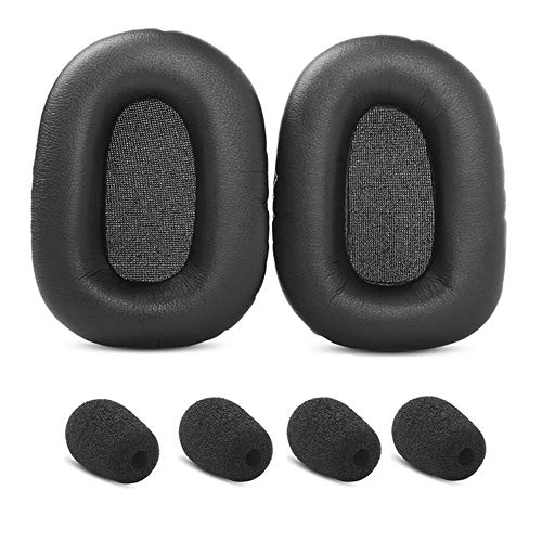 TaiZiChangQin Cushion Ear Pads Mic Foam Replacement Compatible with VXI BlueParrott B650-XT Noise Cancelling Bluetooth Mono Wireless Headphone