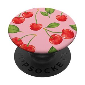 spring with cherry blossom pattern popsockets popgrip: swappable grip for phones & tablets