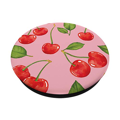 Spring With Cherry Blossom Pattern PopSockets PopGrip: Swappable Grip for Phones & Tablets