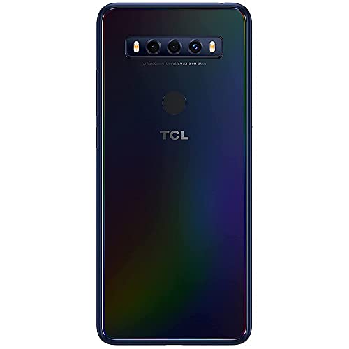 TCL 10SE 4G LTE Volte 128GB Factory Unlocked GSM Triple Camera 48MP OctaCore Worldwide (NO CDMA VERIZON/Boost) (Polar Night, 128GB+4Gb RAM)