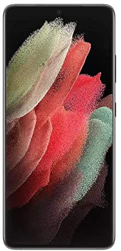 Samsung Galaxy S21 Ultra 5G | G998U Android Cell Phone | US Version Smartphone | Pro-Grade Camera, 8K Video, 108MP High Res | 128GB, T-Mobile Locked, (Renewed)