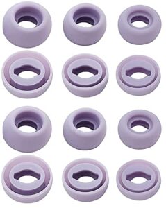 bllq violet silicone ear tips comaptible with sam sung galaxy buds pro earbuds tips ear gels eartips, s/m/l 6 pairs, violet (gbpro)