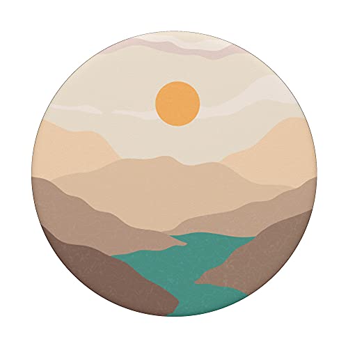 Mountains Landscape Boho PopSockets Swappable PopGrip