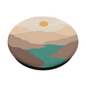 Mountains Landscape Boho PopSockets Swappable PopGrip