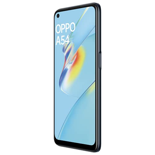 OPPO A54 CPH2239 Dual SIM 64GB ROM + 4GB RAM Factory Unlocked 4G/LTE Smartphone (Crystal Black) - International Version