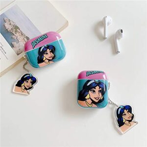 Generic Airpod Cover, Princess Airpod Case, Silicone Airpod Case, Airpod Accessories Case, Cartoon Princess Airpod Case (Generation 12, Snow White)