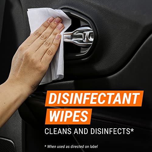 Car Protectant Wipes, Disinfectant Wipes, Glass Cleaner Wipes by Armor All, Cleaning Wipes Variety Pack for Cars, Trucks, Motorcycles, , (Pack of 3)