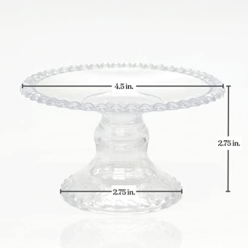 12pc Cupcake Serving Plate Stand Display (Clear)