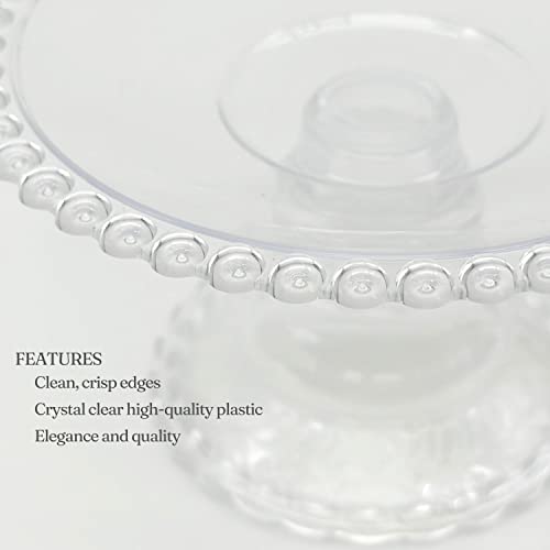 12pc Cupcake Serving Plate Stand Display (Clear)