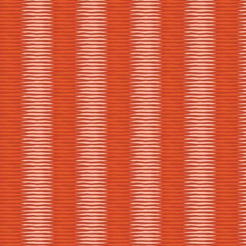 Art Gallery Fabrics Art Gallery Aura Tiki Way Papaya Fabric, Orange