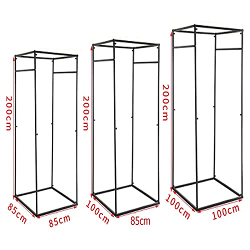 YXYECEIPENO Square Dressing Room Office Shopping Mall Fitting Room Comes with Iron Absorption Function to Better Protect Privacy Movable, Easy to Assemble and Disassemble Privacy Tent, 85x85x200cm