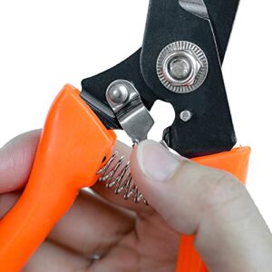 Goat Hoof Trimmer Goats and Sheep Hooves Trimming Shears Multipurpose Scissors Rustproof Twin-Blade Trimmers Kit