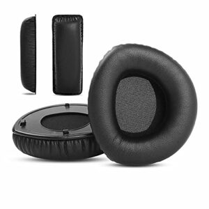 ydybzb upgraded hdr170 1 set ear pads headband replacement compatible with sennheiser hdr160 hdr170 hdr180 rs160 rs170 rs180 headphones
