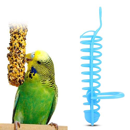 Summer Enjoyment Meiyya Feeder, Spray for Parakeets Bird Treats Spray for Birds, for Birds Budgerigars Parrots Bird Breeders(Blue)