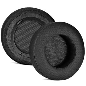 upgrade virtuoso xt thicker earpads - cushion compatible with corsair virtuoso rgb wireless se gaming headset, breathable ear pad, high-density noise cancelling foam，added thickness (fabric thicker)