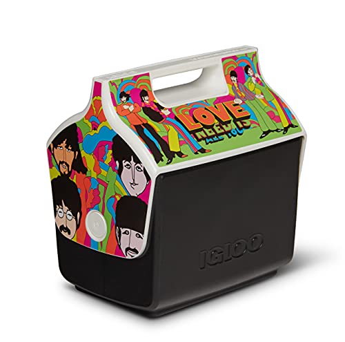 Igloo Limited Edition 7 Qt Music Artists Decorated Playmate Lunch Box, Beatles Love