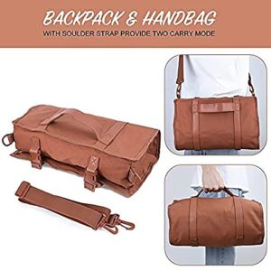 Travel Bartender Kit with Bag | 17-Piece Copper Bar Tool Set & Portable Bar Bag with Shoulder Strap for Easy Carry and Storage | Best Rose Gold Travel Bar Set for Cocktail Making