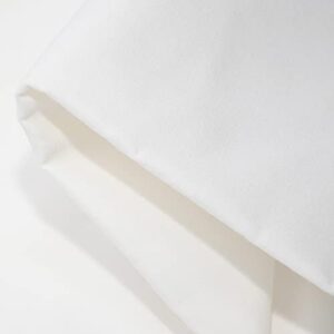 twill cotton fabric for quilting and crafting 59 inches width by the yard entelare(off white 3yards)