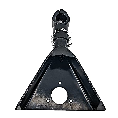 Stegewop 2-5/16" Forged A-Frame Trailer Coupler with Trigger Latch SAE Class IV 12500 lb for Towing RV, Boat, Camper (Black)(12500LBS 2-5/16")