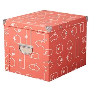 zanzan storage bins paper debris storage box with lid foldable storage boxes file storage boxes for dormitory household storage gifts storage box (color : magpie, size : xl)
