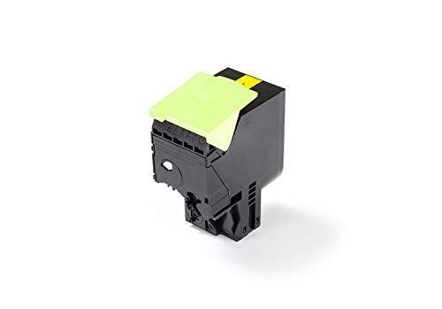 Green2Print Toner Yellow 1400 Pages Replaces Lexmark 78C10Y0 Toner Cartridge for Lexmark CX421adn, CX421, CX522ade, CX522, CX622ade, CX622, CX625ade, CX625adhe, CX625, CS421DN, CS421, CS431DW, CS