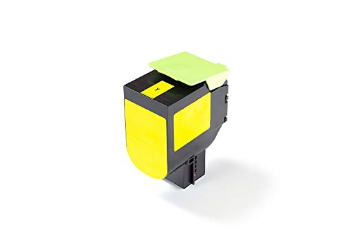 Green2Print Toner Yellow 1400 Pages Replaces Lexmark 78C10Y0 Toner Cartridge for Lexmark CX421adn, CX421, CX522ade, CX522, CX622ade, CX622, CX625ade, CX625adhe, CX625, CS421DN, CS421, CS431DW, CS