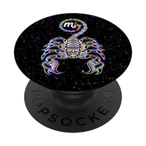 night skies scorpio popsockets popgrip: swappable grip for phones & tablets