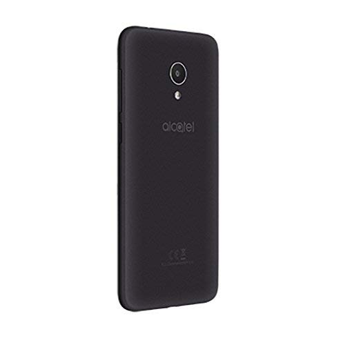 Alcatel 1 5033J Unlocked Smartphone Dual Sim 5" 18:9 Display, Android Oreo (Go Edition), 8MP Rear Camera, 4G LTE - Works Worldwide & in The U.S GSM Carriers -Black (Renewed)