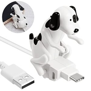 frienda dog charging cable dog smartphone usb cable charger usb data transmission mini humping dog cable for usb charging cable of mobile phones, only compatible with type-c (spot style, 1 pcs)