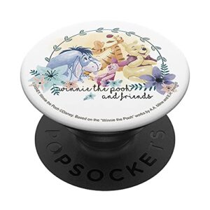 disney winnie the pooh winnie and friends laughing popsockets swappable popgrip