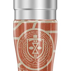 THERMOS Marvel Loki TVA Loki STAINLESS KING Stainless Steel Travel Tumbler, Vacuum insulated & Double Wall, 16oz