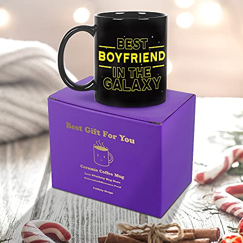 Fatbaby Best Boyfriend in the Galaxy Coffee Mug,Boyfriend Gifts,Funny Boyfriend Mug,Boyfriend Birthday Gifts 11 oz