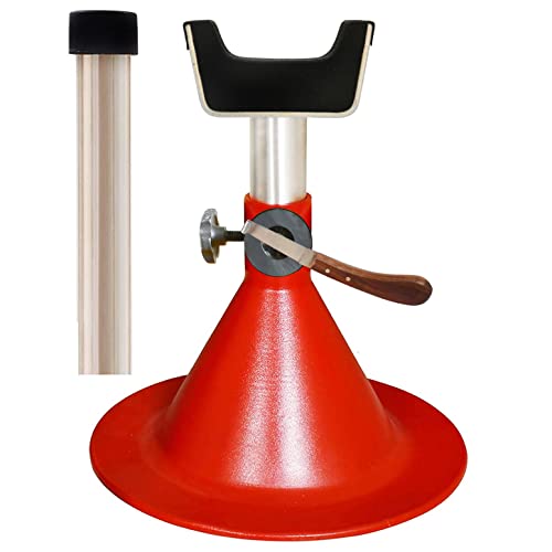 AAProTools Standard Horse Size Hoof Farrier Stand - Red + Hoof Knife