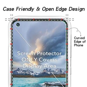 KATIN [2-Pack] For OnePlus Nord N100 [with Camera hole] Tempered Glass Screen Protector Anti Scratch, Bubble Free, 9H Hardness, Easy to Install, Case Friendly