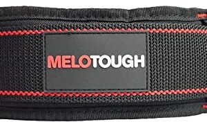 MELOTOUGH Padded Tool Belt with D ring for men construction Strong Durable Double Metal Roller Buckle,adjustable waist 28'-49 'thick confortable foam padding (XL)