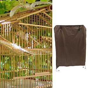 balacoo Travel Accessories Pet Cage Cover Cover Bird Cage Dust Cover Parrot Cage Rain Cover Small Animal Cage Polyester Covers for Bird Parrot Outdoor Canopy