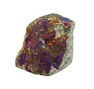 raw chalcopyrite, mineral specimen - approx. 1" - geologist selected & hand processed - great for science classrooms - eisco labs