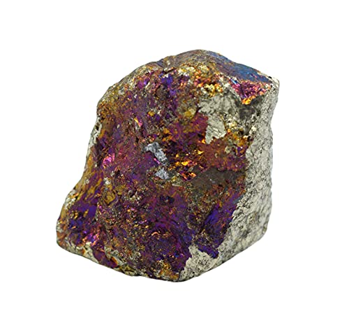 Raw Chalcopyrite, Mineral Specimen - Approx. 1" - Geologist Selected & Hand Processed - Great for Science Classrooms - Eisco Labs