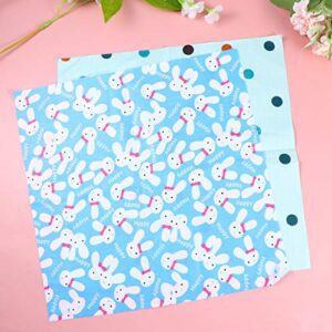 EXCEART 9pcs Cotton Fabric Quilting Patchwork Fabric Square Sewing Craft Fabric Printed Fabric Bundle with Scissors for Sewing Quilting Handmade DIY Crafts (Mixed Color 25x25cm)