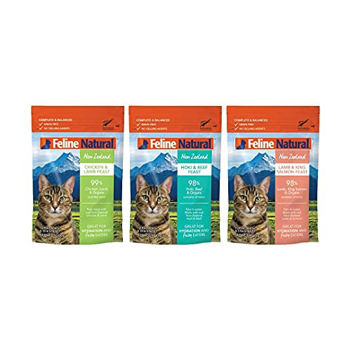 Feline Natural Variety Pack Grain-Free Pouch Cat Food