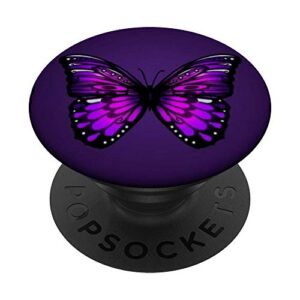 butterfly colorful for nature and butterflies lovers popsockets popgrip: swappable grip for phones & tablets