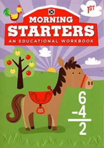 first grade - morning starters educational workbooks - v11