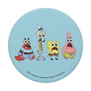 SpongeBob SquarePants Group Stare PopSockets PopGrip: Swappable Grip for Phones & Tablets
