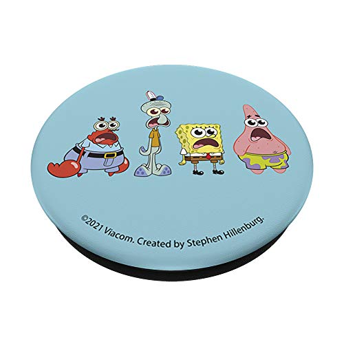 SpongeBob SquarePants Group Stare PopSockets PopGrip: Swappable Grip for Phones & Tablets