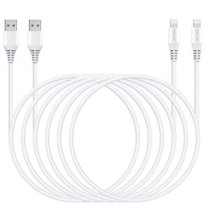 iphone charger 10 ft apple certified cord lightning charging cable for iphone 14/13/12/11 pro/x/xs max/xr/8 plus/7/6s/se/5c/5s ipad air/mini usb charge 10 foot